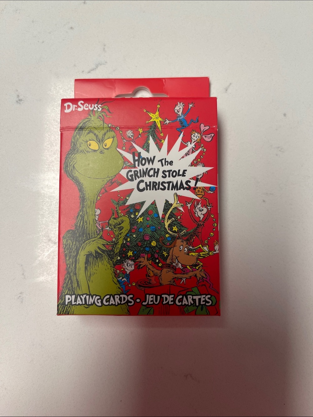 Grinch Playing Cards